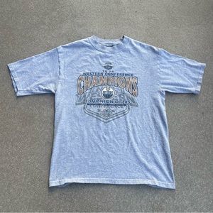 Oilers 2006 Western Conference Champions T Shirt